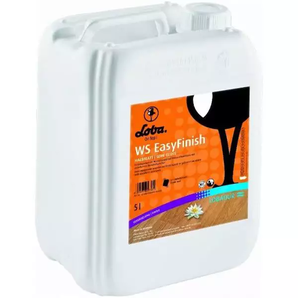 Лак Lobadur WS EasyFinish полуматовый 10 л
