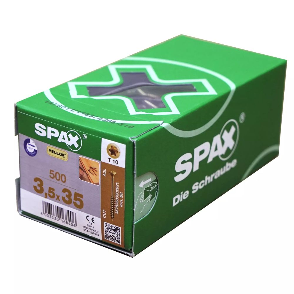 Саморезы SPAX 35*3.5 мм (уп. - 500 шт.)