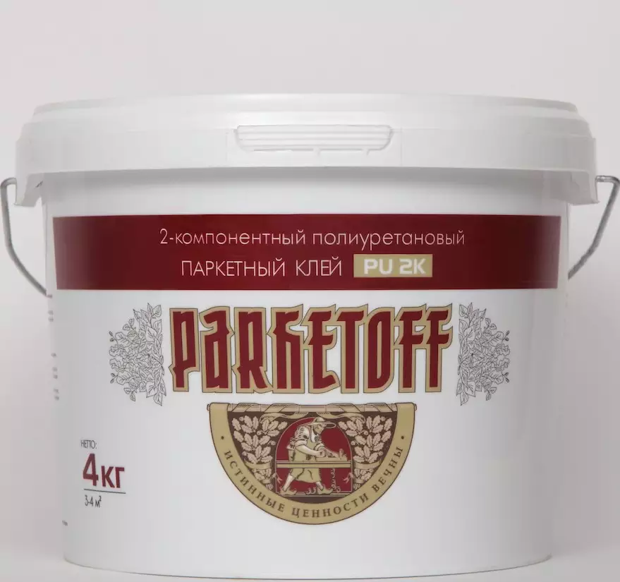 Клей Parketoff PU 2K / 4 кг