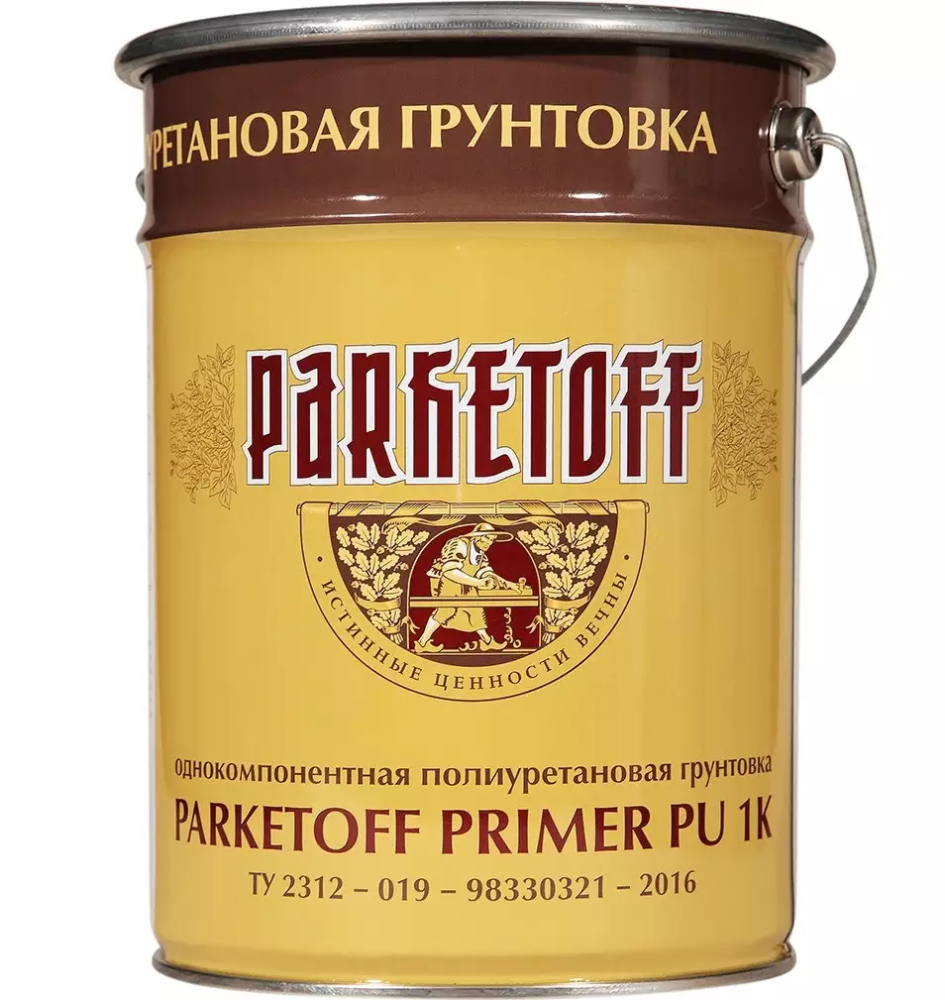 Грунтовка Parketoff Primer PU 1K / 5 кг
